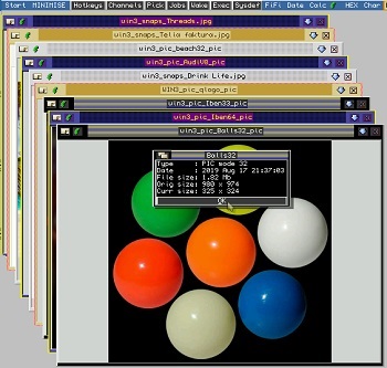 Cascaded display